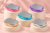Editorial: All five Velva colours on ivory plinths